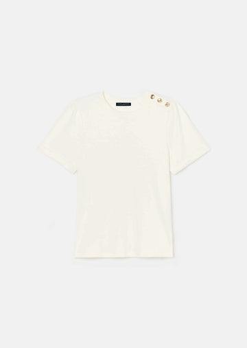 Tampa white jersey T-shirt