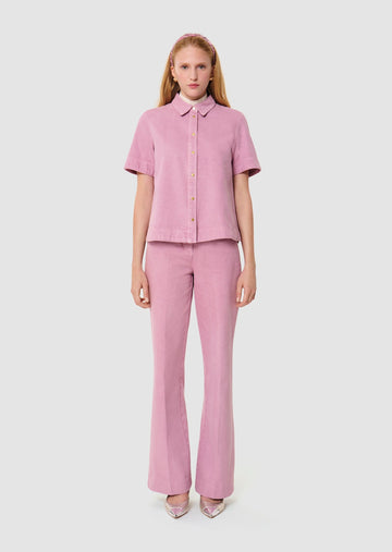 Camilia pink denim shirt Tara Jarmon