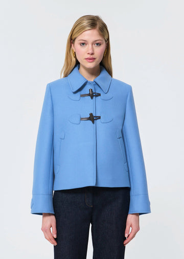Manoel horizon woollen cloth coat Tara Jarmon