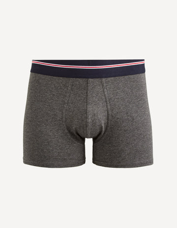 boxer en coton uni