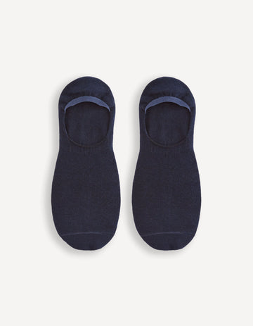 Misible Heather Navy Socks Celio