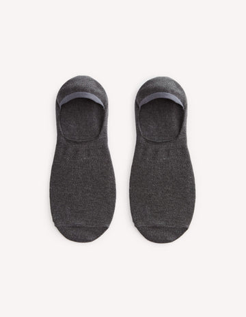 Misible Heather Anthracite Socks Celio