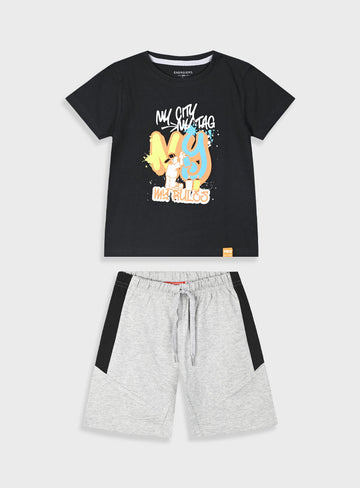Grey Melange SET