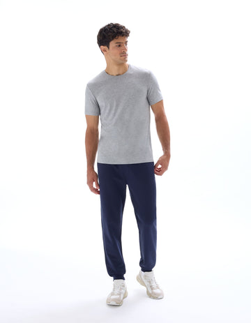 Neunir Gris Chine Short Sleeves Tshirt Celio