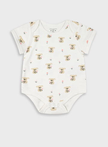 All Over Print 5 PCS INFANT'S SET OF ROMPERS