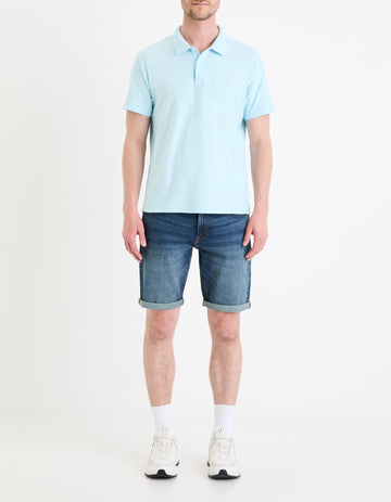 Bofirstbm Double Stone Denim Bermuda