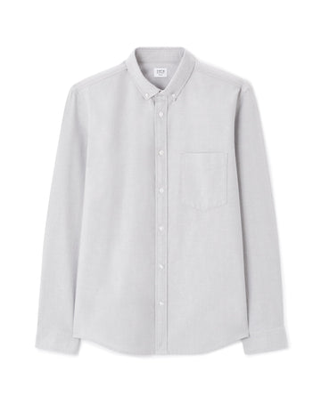Daxford Medium Grey Long Sleeves Shirt Celio