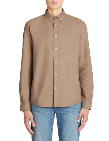 Daxford Taupe Long Sleeves Shirt