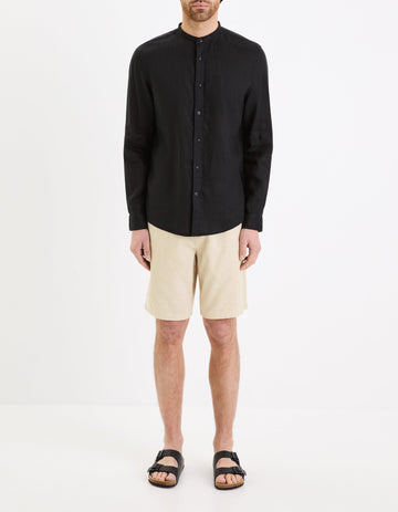 Damaolin Black Long Sleeves Shirt