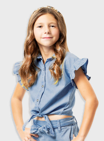 Light Blue Denim SHIRT