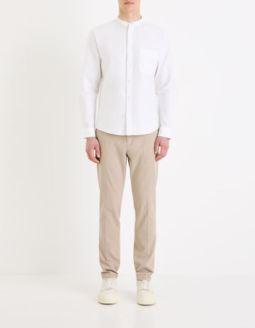 Daxfordmao White Long Sleeves Shirt Celio