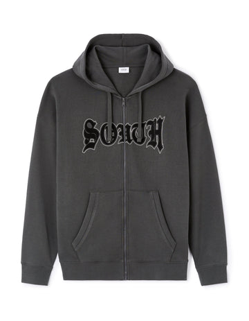 Sweat capuche zippé