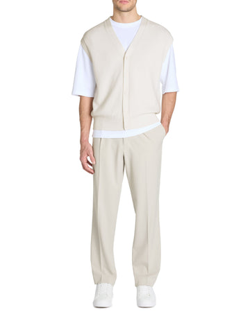 Leaustin Ecru Cardigan Celio