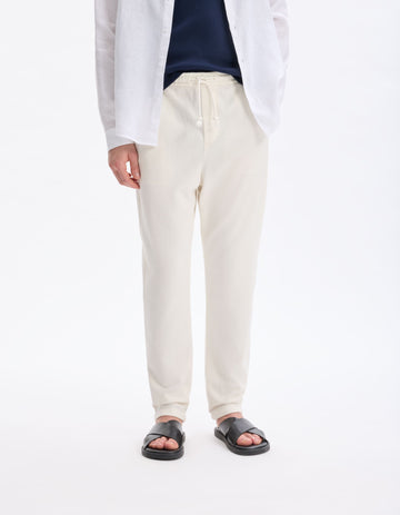 Loplein Ecru Pants Other Style Celio