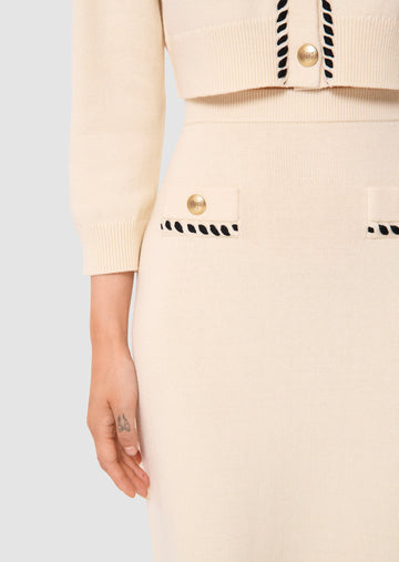 Jylia Off White Skirt