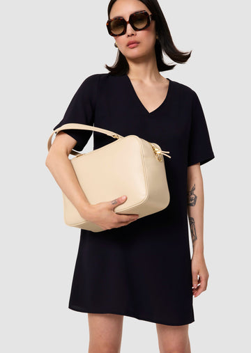 Ruban Navy Dress