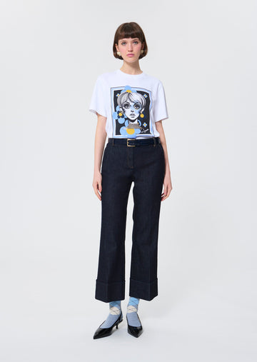 Taratwiggy white t-shirt Tara Jarmon