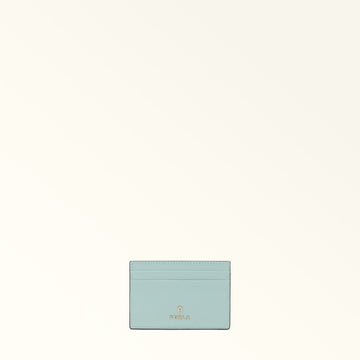 FURLA CAMELIA CARD CASE ACQUAMARINA