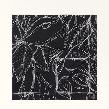 FURLA TORTONA SCARF O6000-NERO