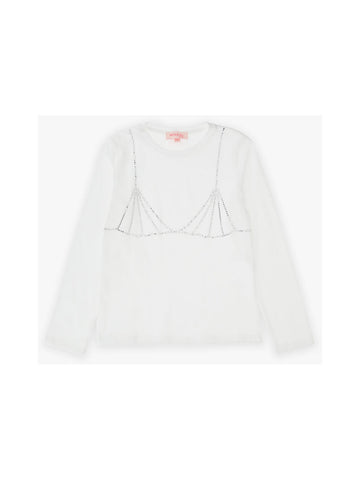 white blouse BLOUSE KHABBAZ