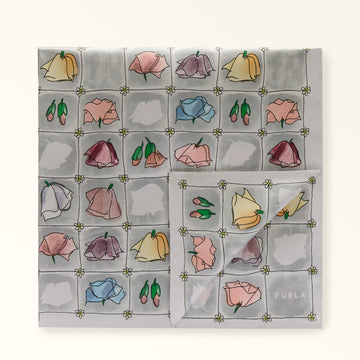 Scarf Furla Primula Toni Cenere
