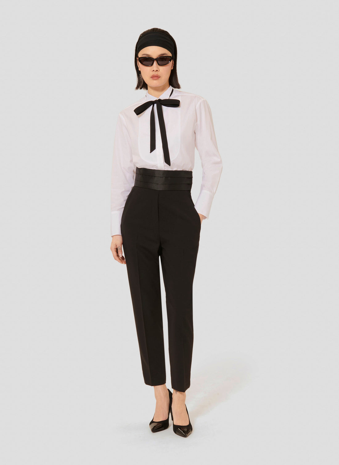 Paul Black Wool Pants by Tara Jarmon Lebanon