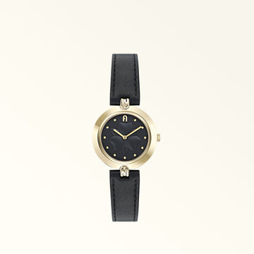 Watches Furla Logo Links Nero