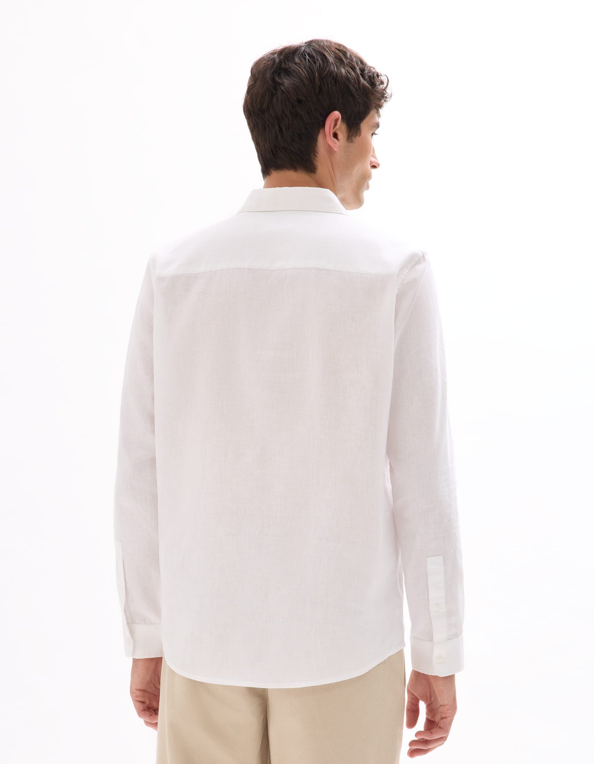 optical white Long sleeves Shirt