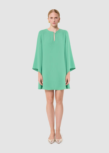 Raonie green crepe dress by Tara Jarmon Lebanon