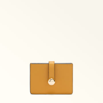 Card Case Furla Sfera Senape+Sage Int.