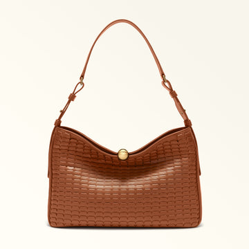 Shoulder Bag F5S-Furla Sfera Soft Cognac H
