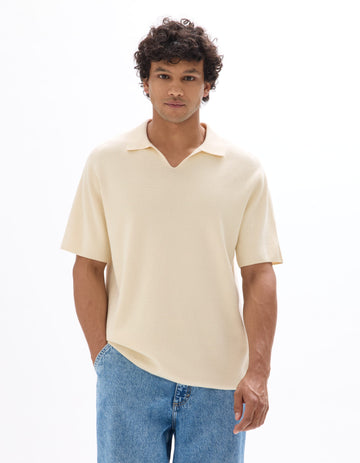 ecru Short sleeves Polo