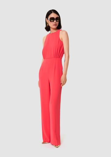 Cherry red crepe suit by Tara Jarmon Lebanon