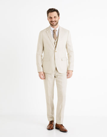 naturel suit jacket