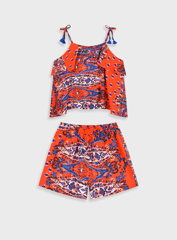 Printed set for girls Energiers
