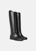 Kayleigh black leather boots Tara Jarmon