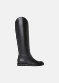 Kayleigh black leather boots Tara Jarmon