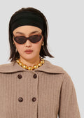 Goldie brown wool cardigan Tara Jarmon