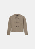 Goldie brown wool cardigan Tara Jarmon
