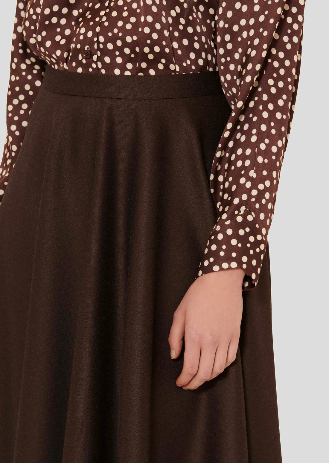 Jackie brown flannel skirt Tara Jarmon