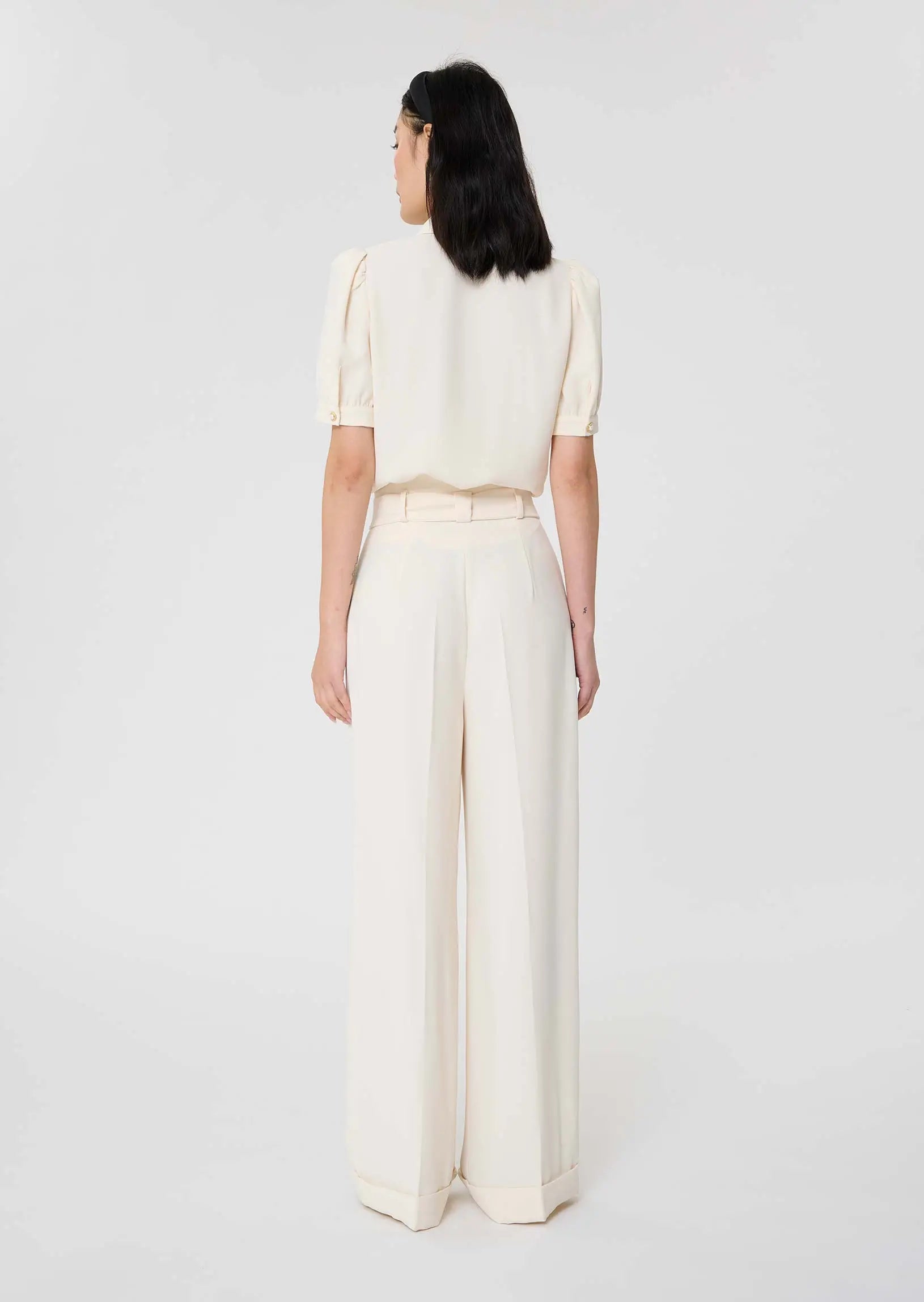 Pia ecru pants Tara Jarmon