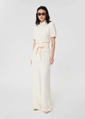 Pia ecru pants Tara Jarmon