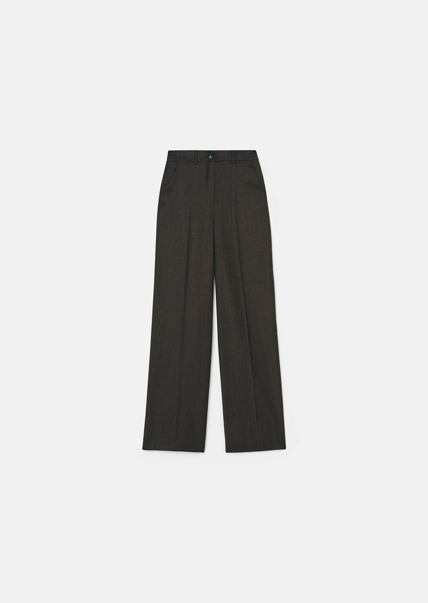Primero brown flannel pants Tara Jarmon
