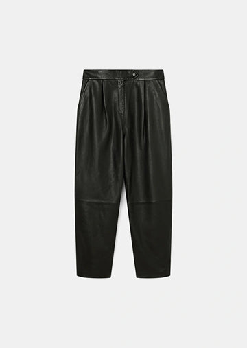 Paaso black leather pants Tara Jarmon