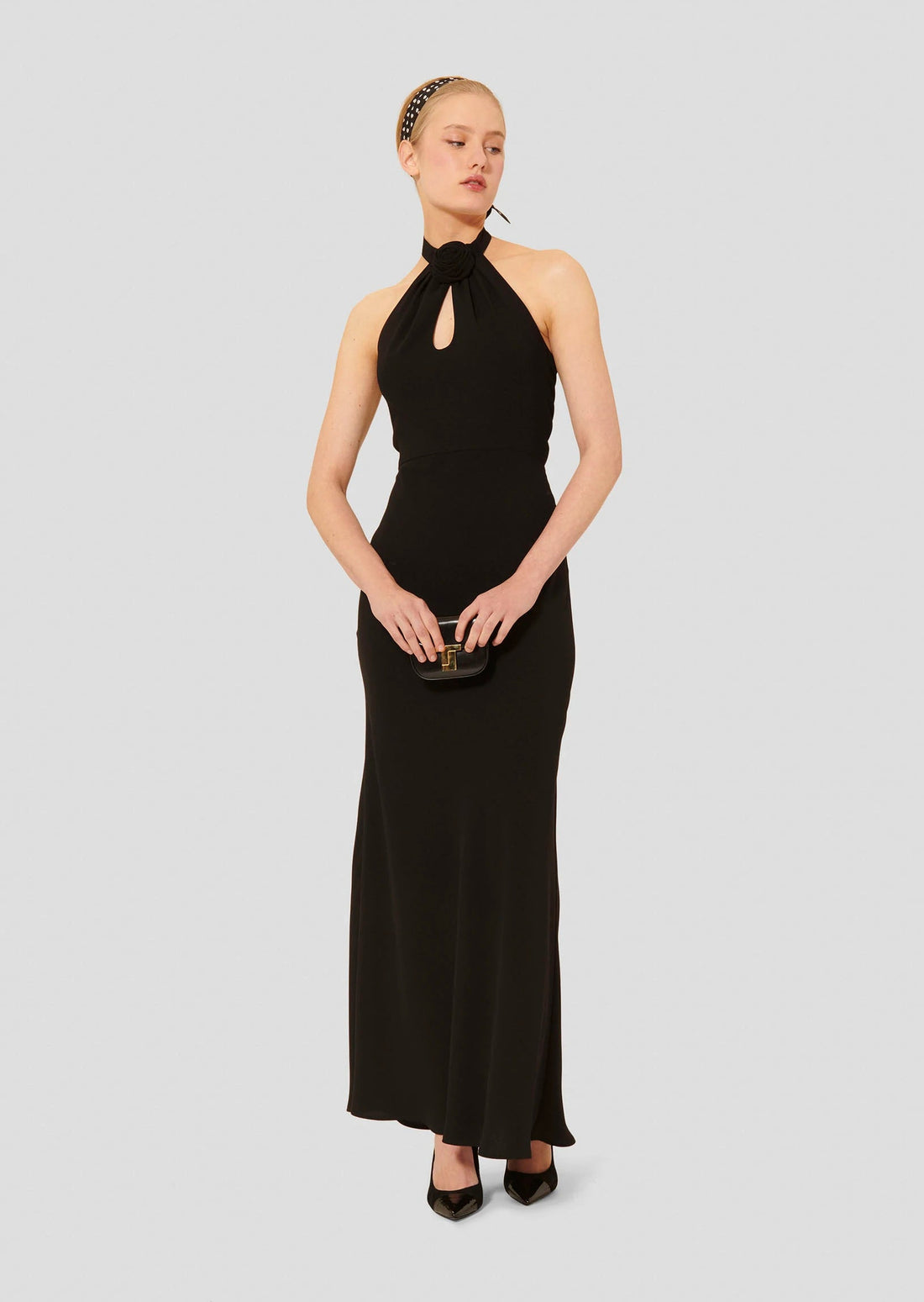 Rosange black crepe dress Tara Jarmon