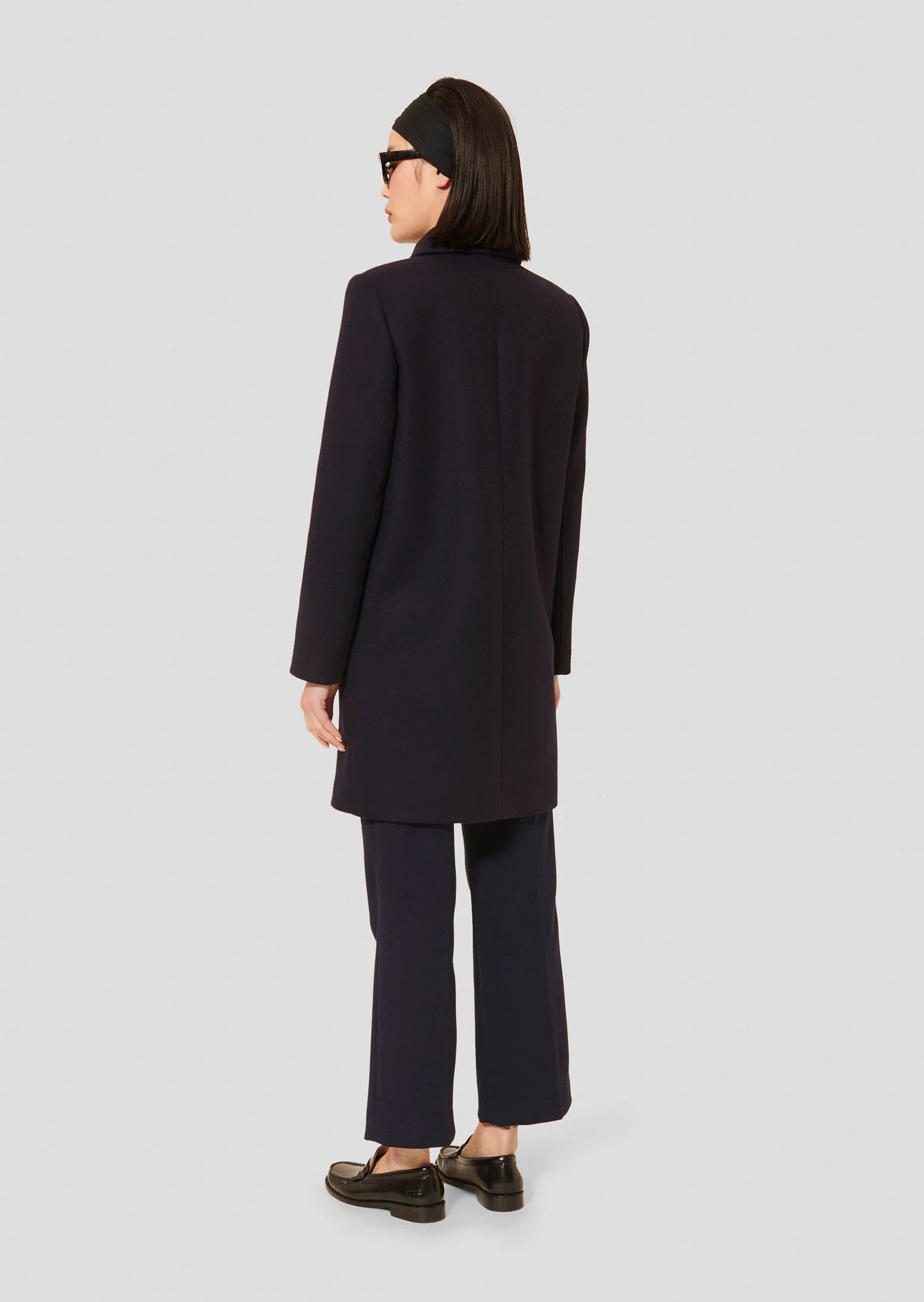 Marley midnight blue caban coat Tara Jarmon