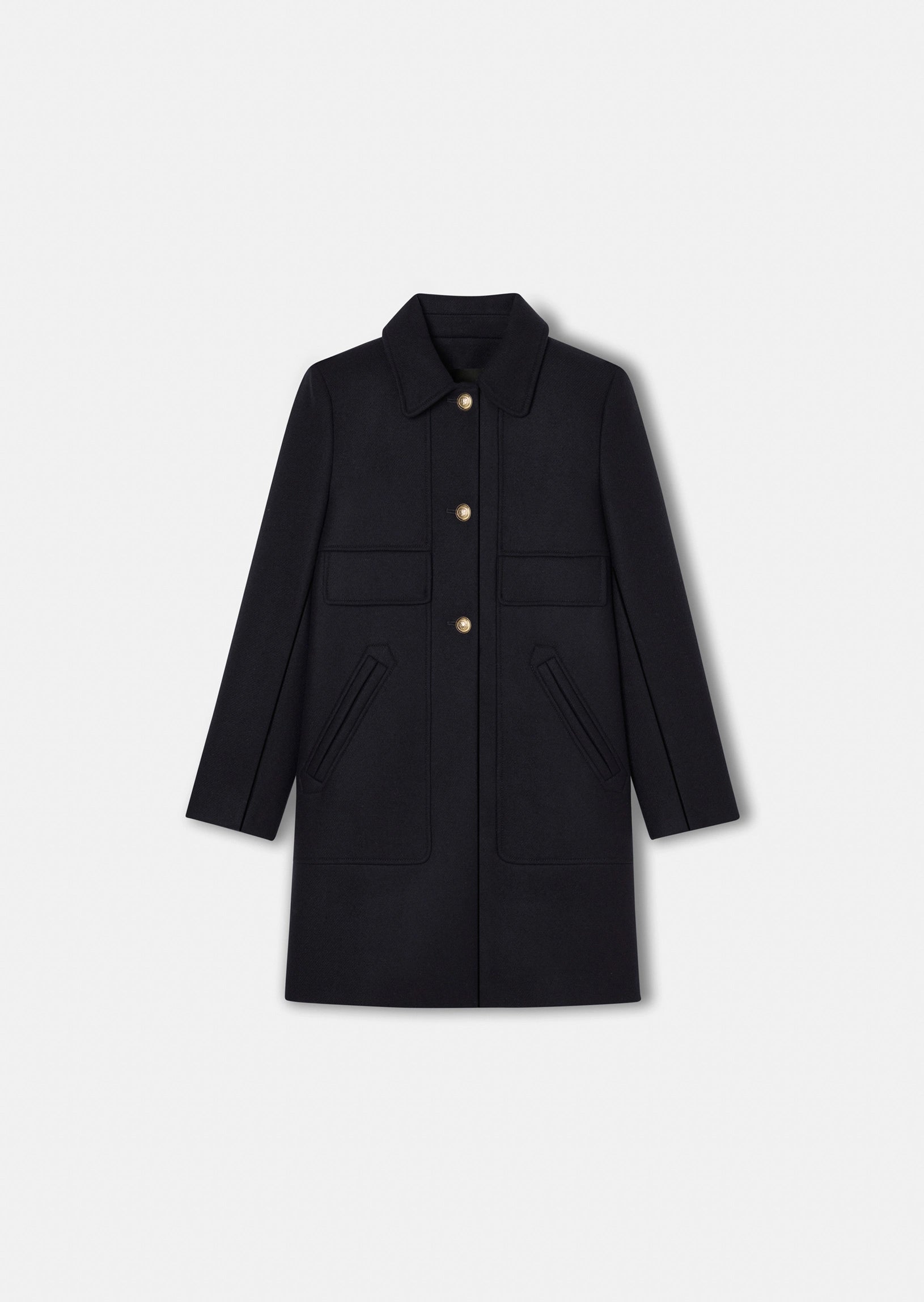Marley midnight blue caban coat Tara Jarmon