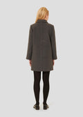 Marceau grey caban coat Tara Jarmon