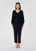 Paz midnight blue cashmere sweater Tara Jarmon