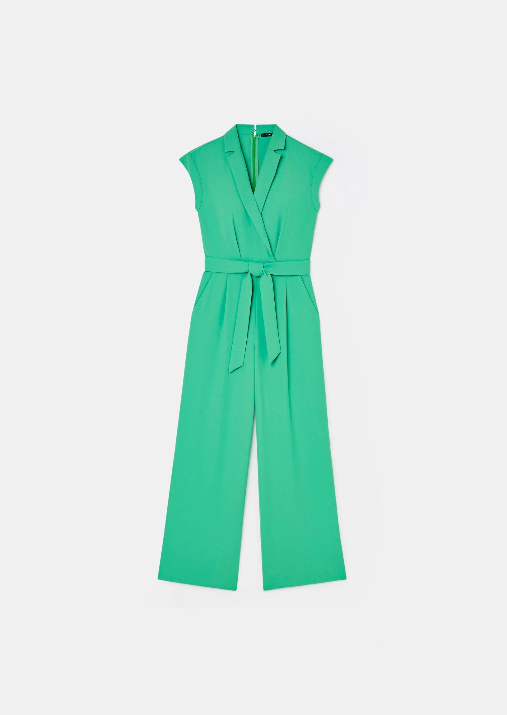 Charly green crepe suit Tara Jarmon